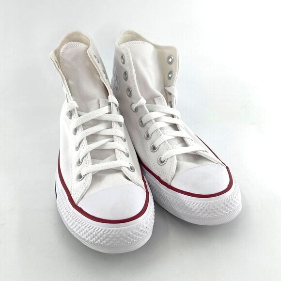 Converse Women's Optical White Chuck Taylor All Star High Top Shoe Size 8.5 - Picture 6 of 11